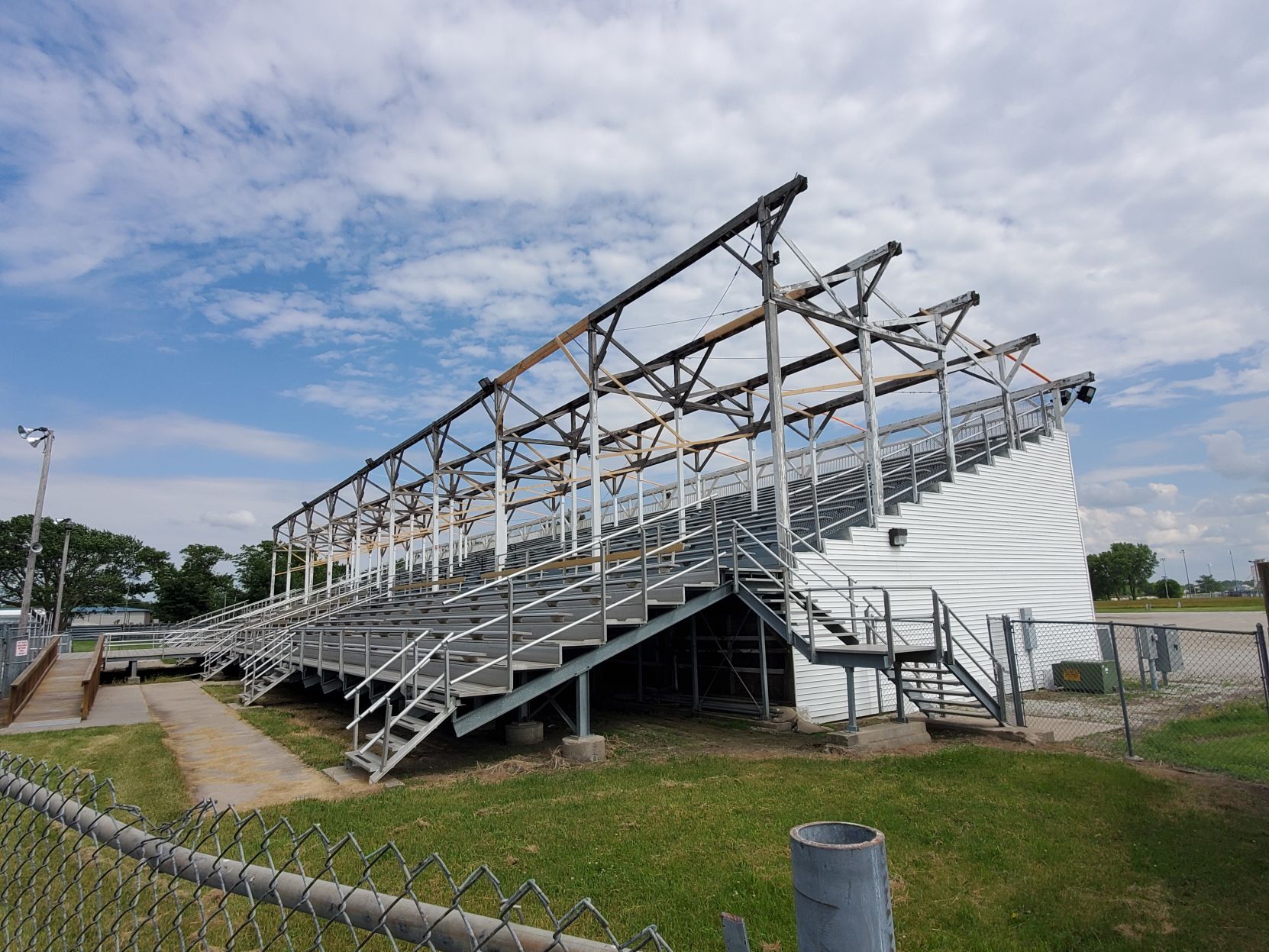 Old grandstand